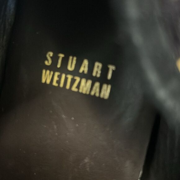 STUART WEITZMAN CALFSKIN JEWELS  ANIMAL PRINT LEATHER LOAFER SIZE‎ 7 1/2M - Picture 3 of 8